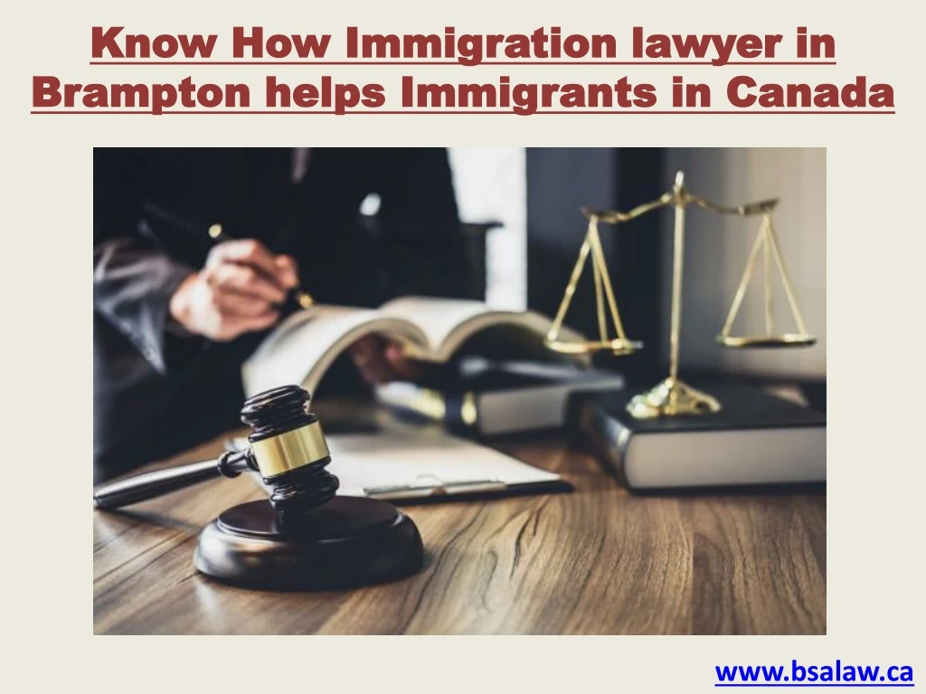 know how immigration lawyer in brampton helps immigrants in canada