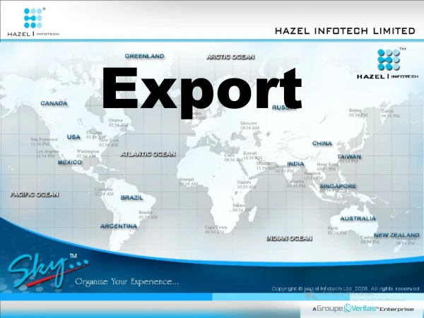 Export Software