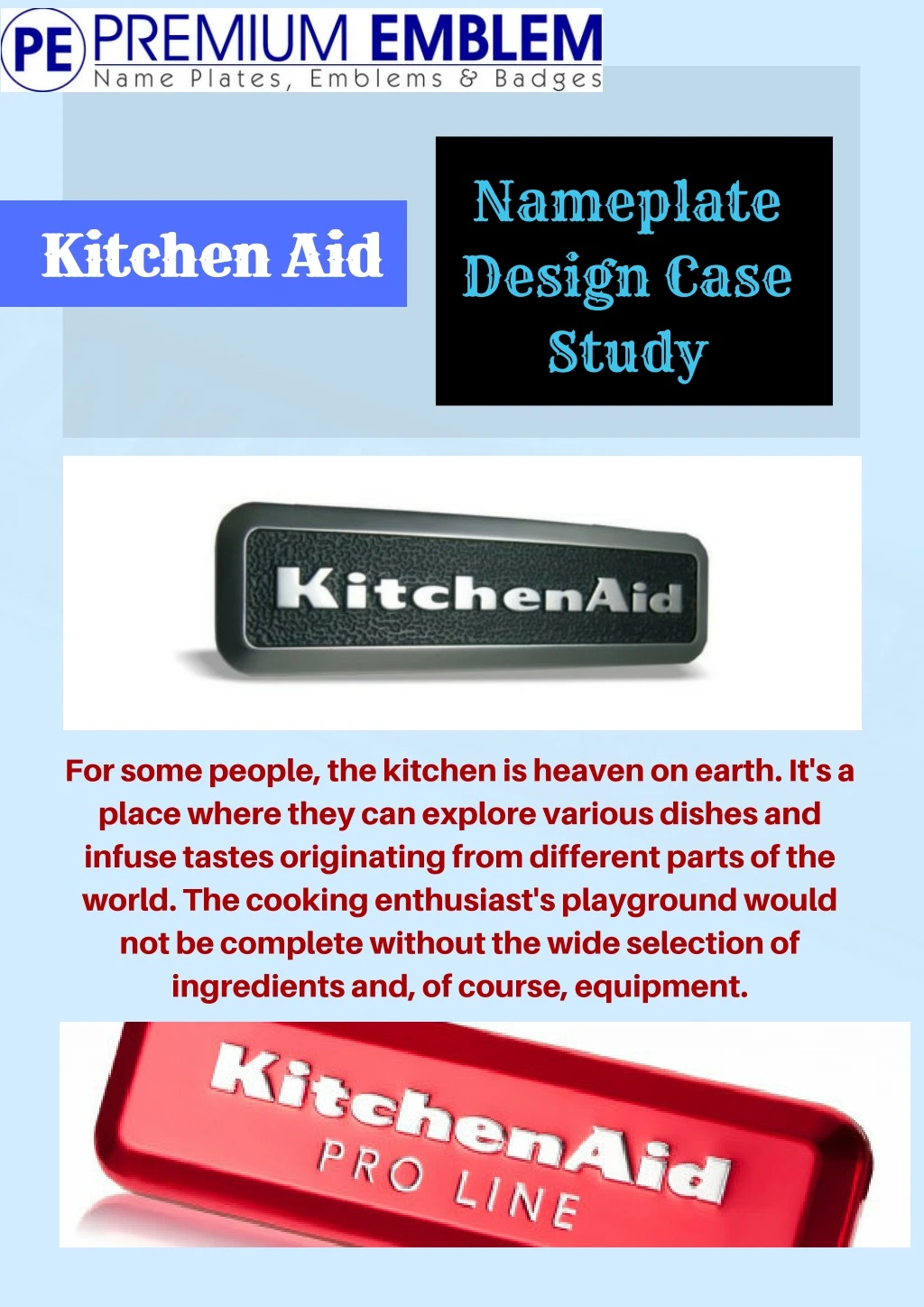 nameplate design case study