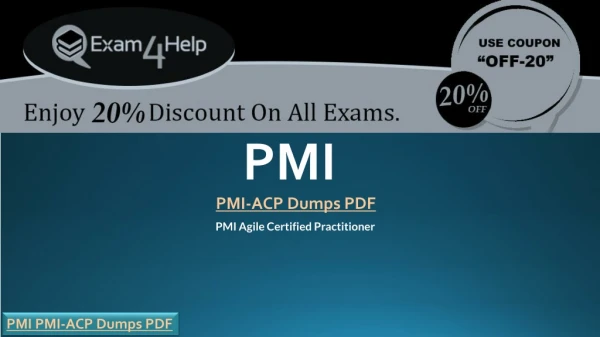 2019 Latest PMI-ACP Dumps with PDF and PMI-ACP Dumps Questions
