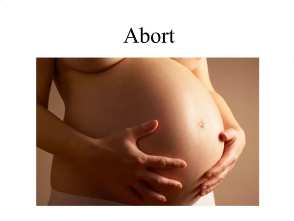 Abort