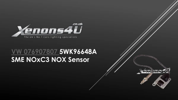 VW 076907807 NOX Sensor by Xenons4u