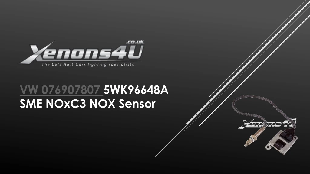 vw 076907807 5wk96648a sme noxc3 nox sensor