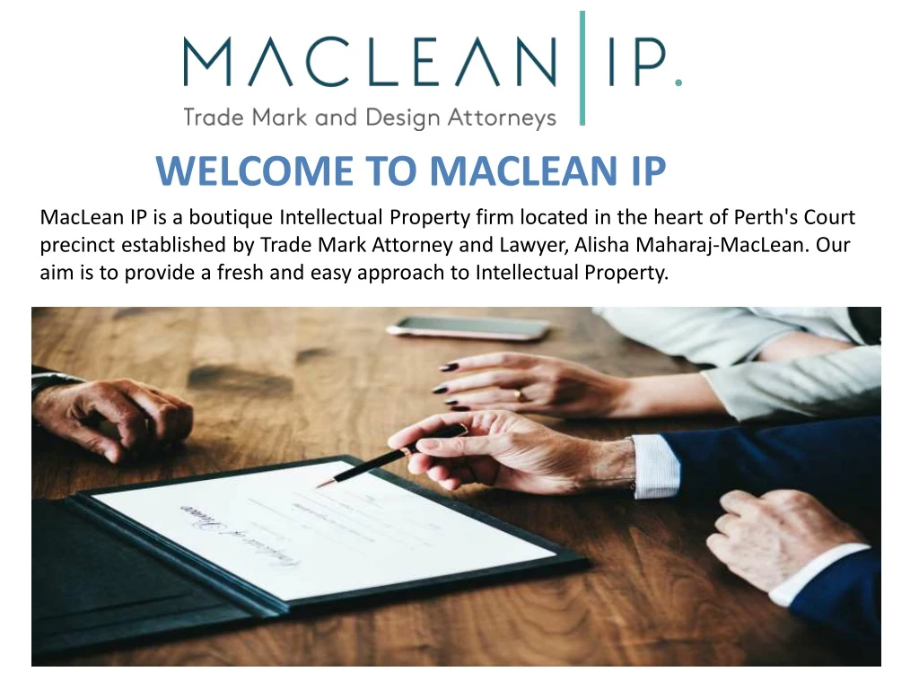 welcome to maclean ip maclean ip is a boutique