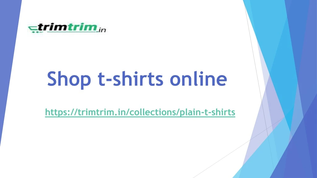 shop t shirts online