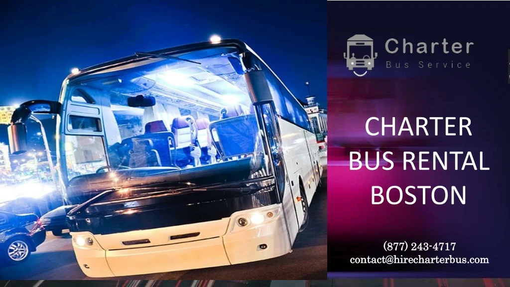 charter bus rental boston