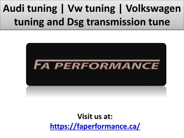 Volkswagen tuning