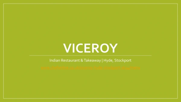 Indian Restaurant & Takeaway | Hyde, Stockport
