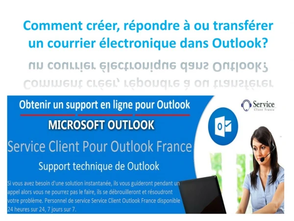 Comment créer, répondre à ou transférer un courrier électronique dans Outlook?