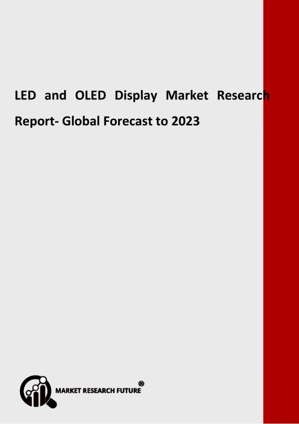 LED and OLED Display Market Growth, Industry Analysis, Deployment, Latest Innovations