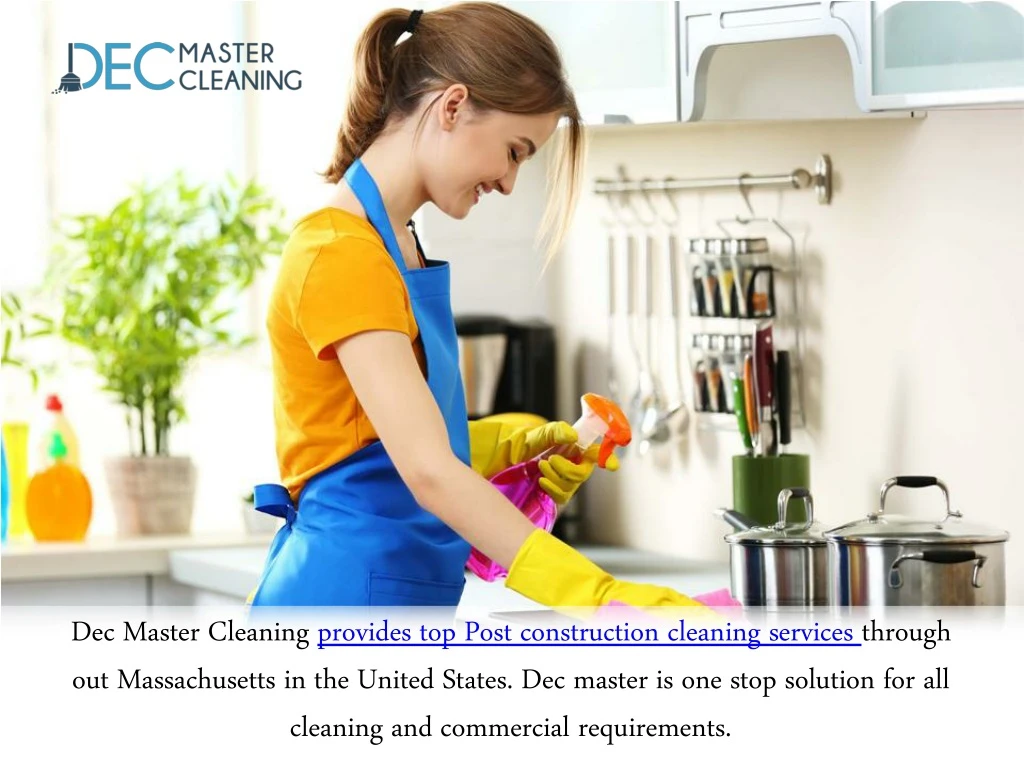 dec master cleaning provides top post