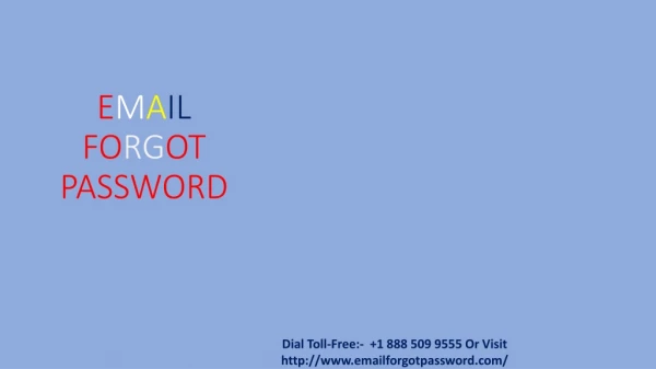 How to Reset Outlook Email Password