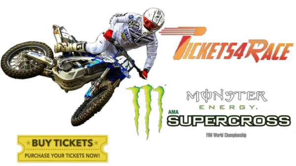 Discounted AMA Monster Energy Supercross Tickets