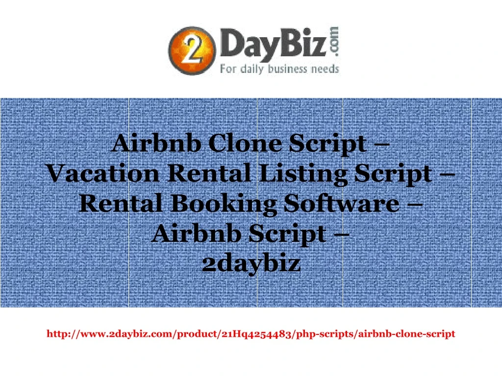 airbnb clone script vacation rental listing script rental booking software airbnb script 2daybiz