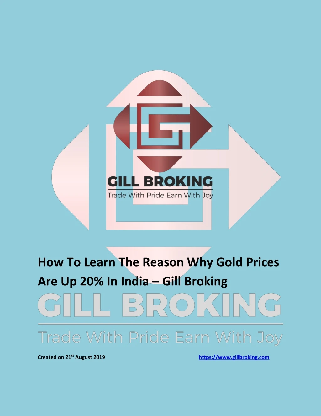 how to learn the reason why gold prices