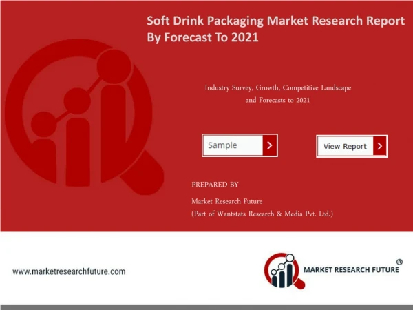 Soft Drink Packaging Market Business Revenue, Future Scope, Market Trends, Key Players and Forecast to 2023