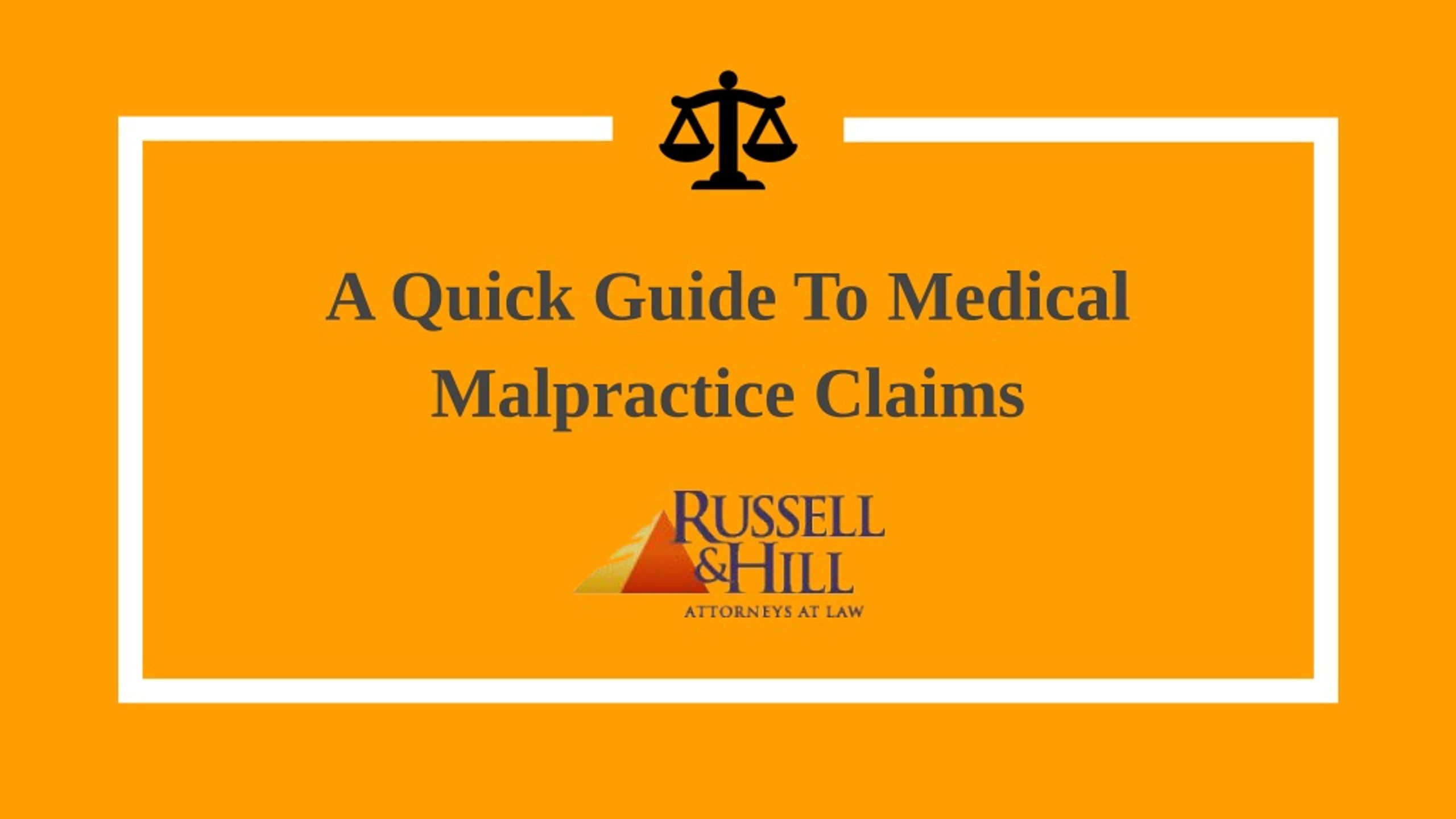 PPT - A Quick Guide To Medical Malpractice Claims PowerPoint ...