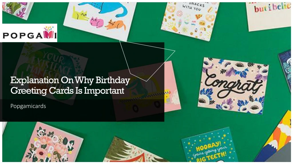 explanation on why birthday greeting cards