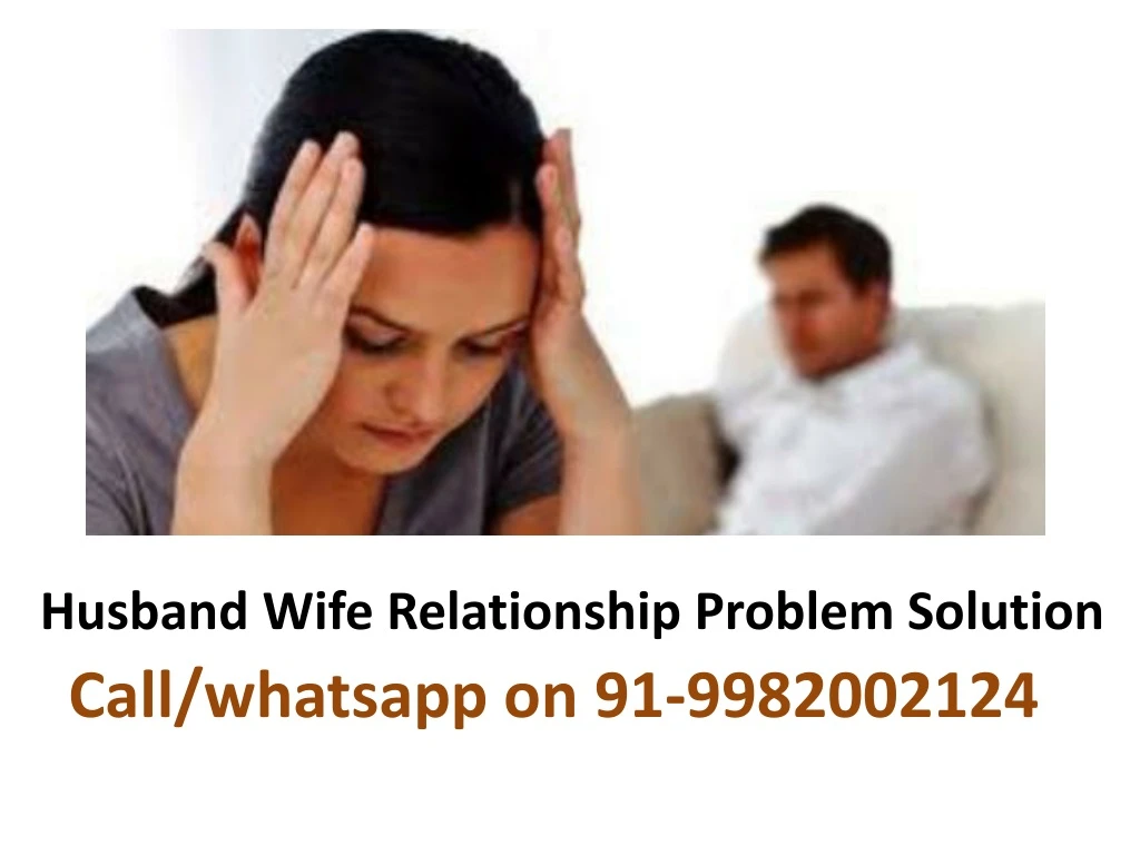 husband wife relationship problem solution