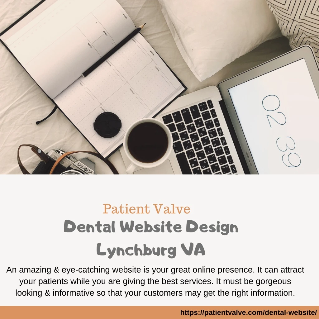 patient valve dental website design lynchburg va