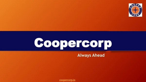 Top Automobile Parts Manufacturing Company in India | Cooper Corp