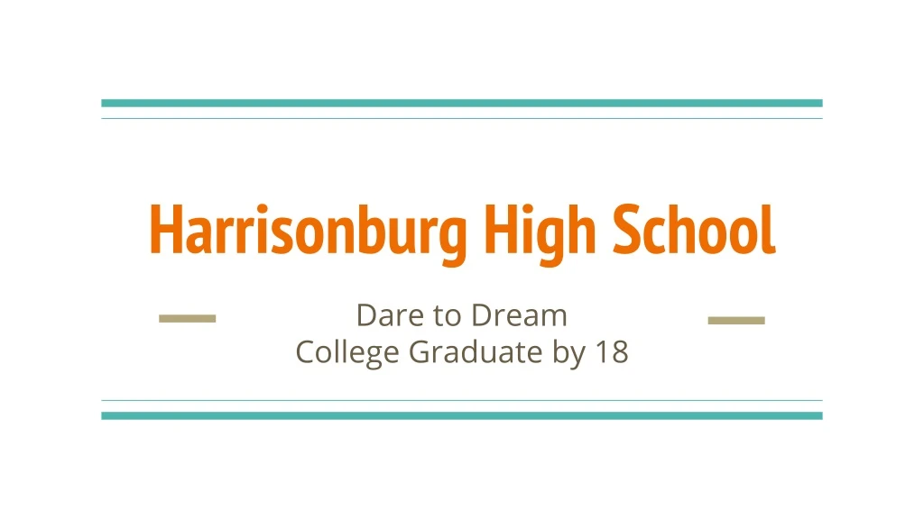 harrisonburg high school