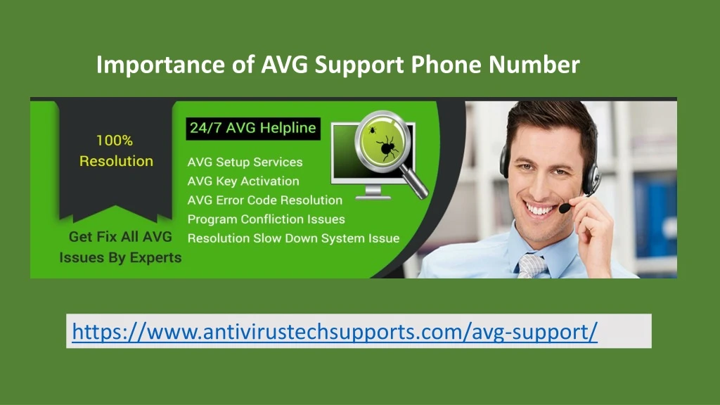 importance of avg support phone number