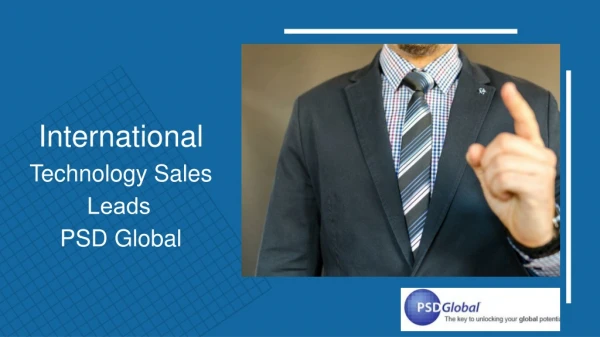 International Technology Sales Leads — PSD Global