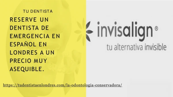 Contacte a nuestro dentista de emergencia en español en Londres