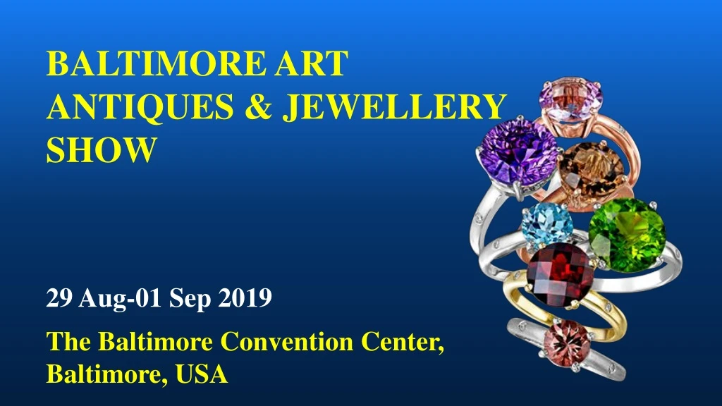 baltimore art antiques jewellery show