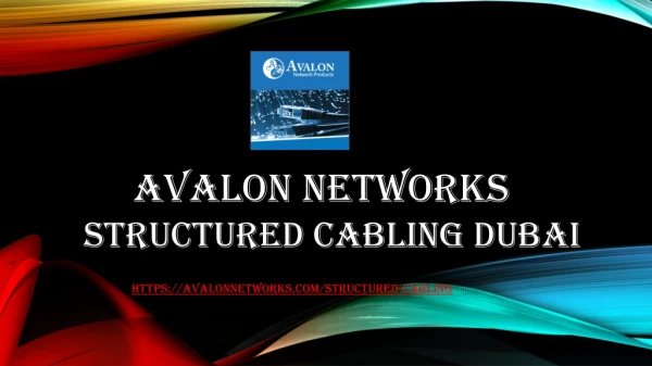 Best Structured Cable Companies In Dubai | Avalon NetworksBest Structured Cable Companies In Dubai | Avalon Networks