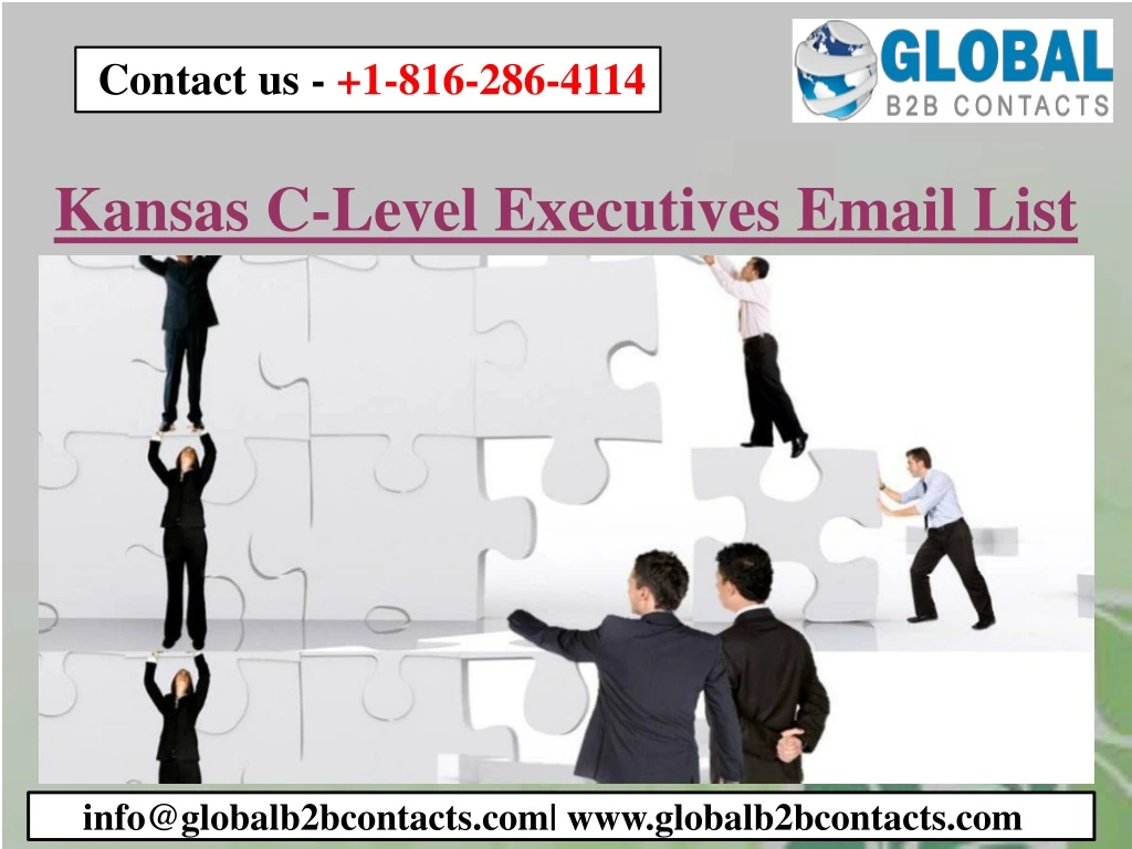 kansas c level executives email list