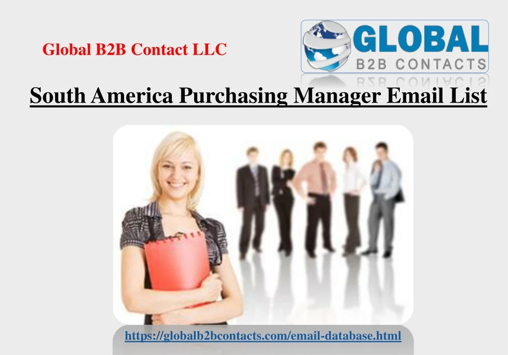 south america purchasing manager email list