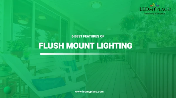 LED Flush Mount Lights come with 5 years of Warranty