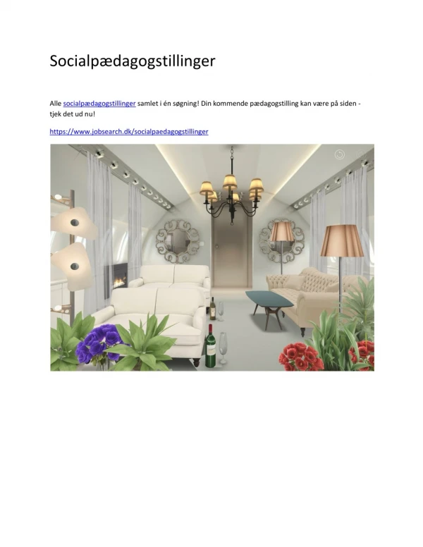 socialp dagogstillinger