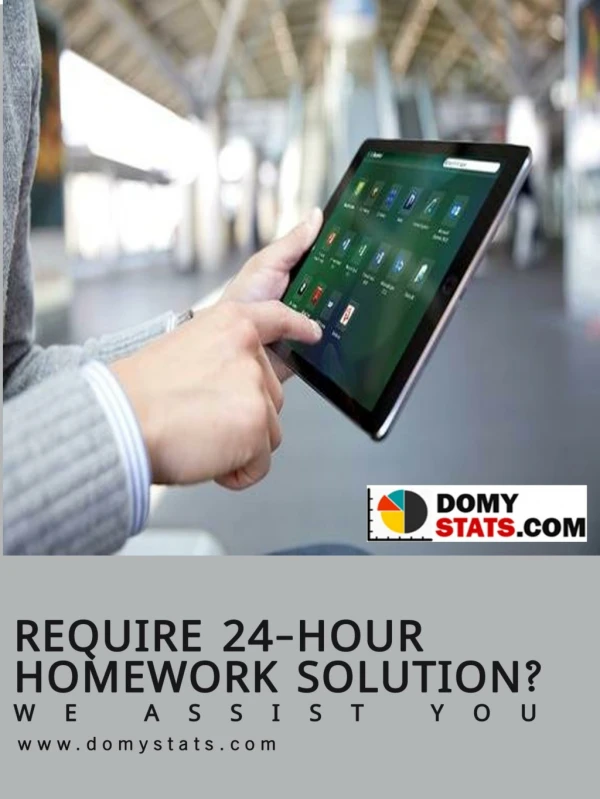 Require 24-hour homework solution? We assist you