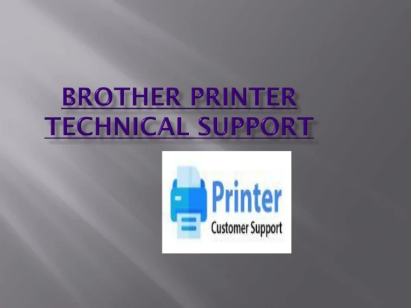 Get a Quick Brother Printer Technical Support