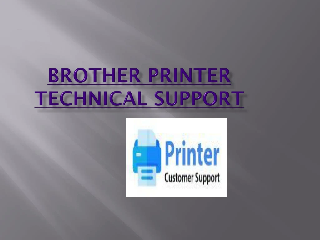 brother printer technical support