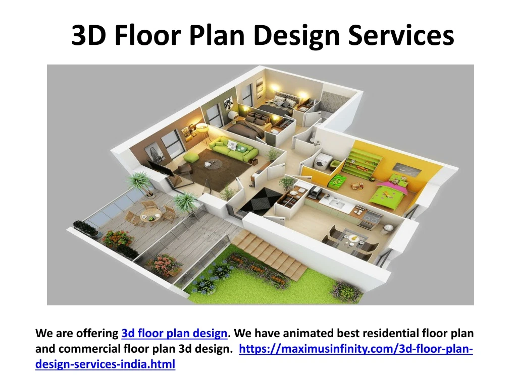 3d floor plan design services