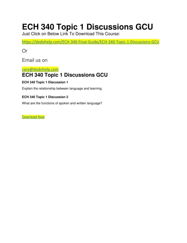 ech 340 topic 1 discussions gcu just click