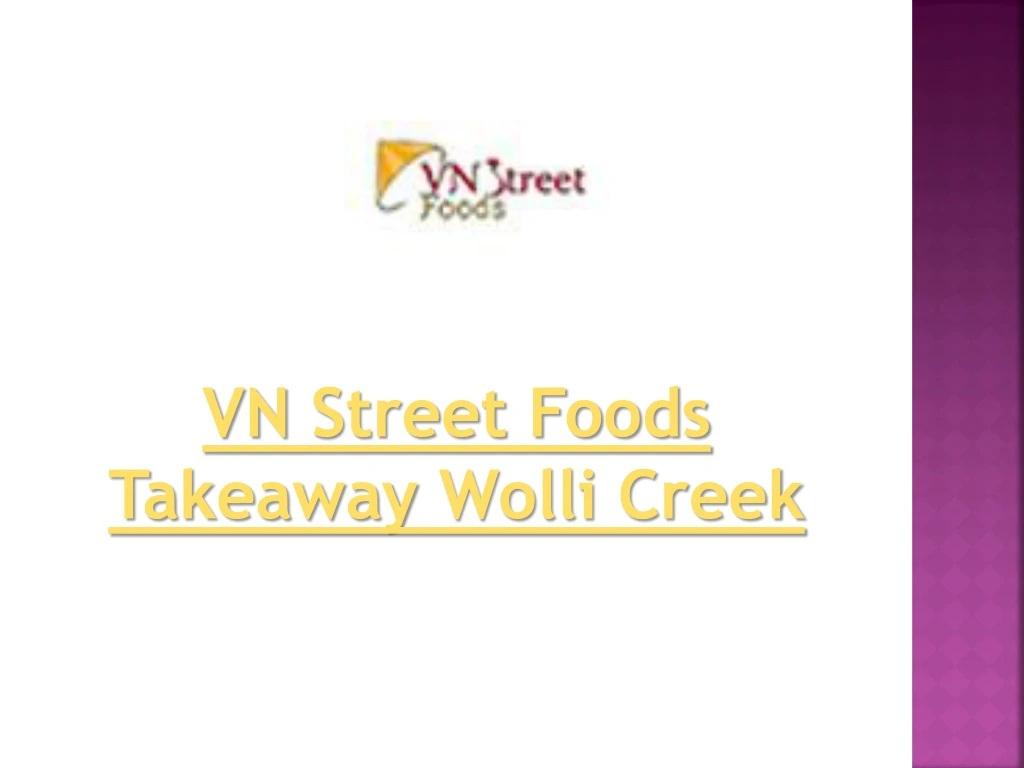 vn street foods takeaway wolli creek