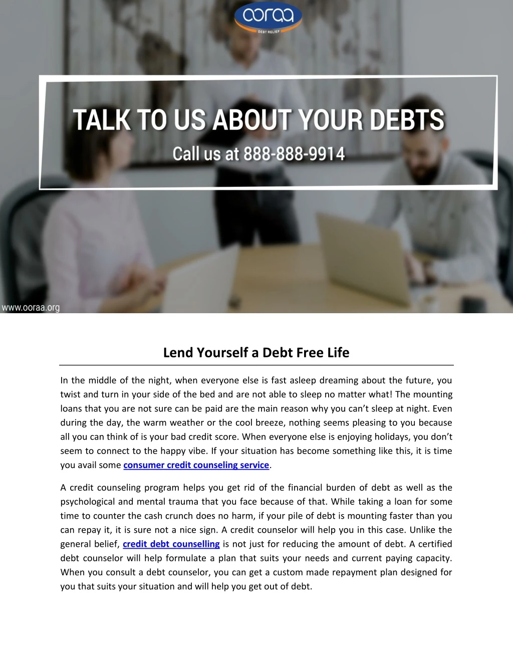 lend yourself a debt free life