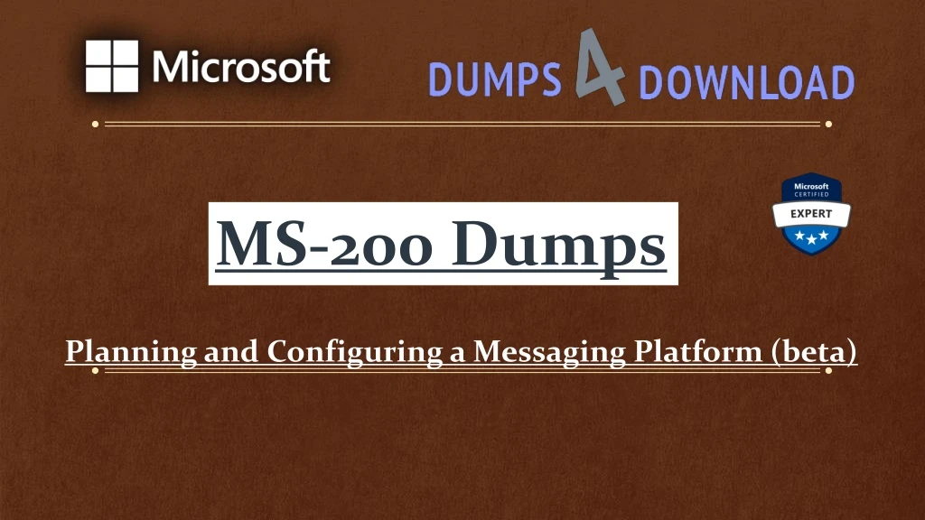 ms 200 dumps
