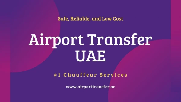 Airport Transfer UAE