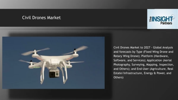 Civil Drones Market: Rising Towards Growth Challenges 2019- 2027