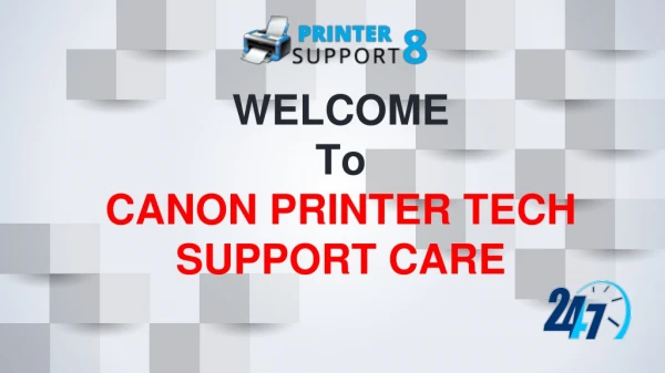 canon printer tech support phone number