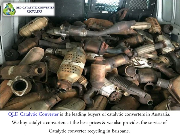 How To Find A Scrap Catalytic Converter Buyers Near Me