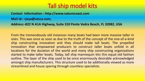 What Everyone Is Saying about Tall ship model kits