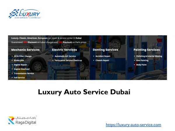 Luxury Car Service Dubai
