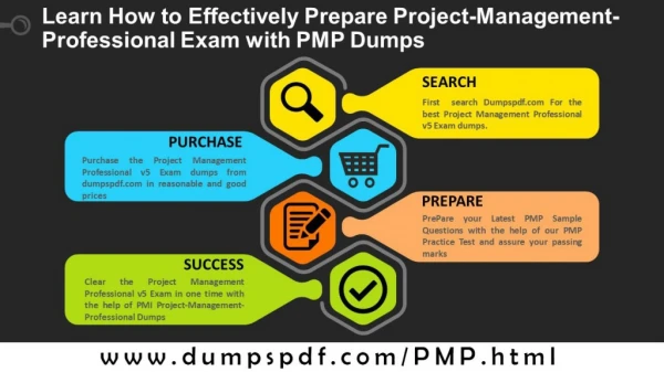PMP Exam Dumps to Help Pass PMP Exam in the Very First Attempt